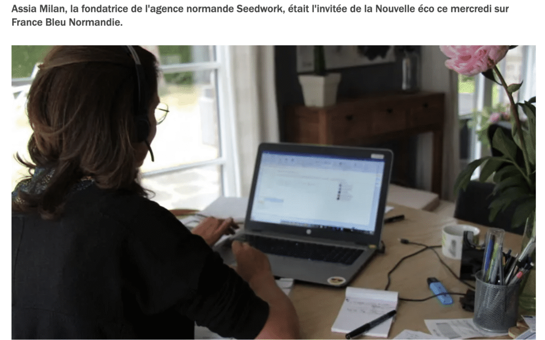 Interview France Bleu : Télétravail où en est-on ?